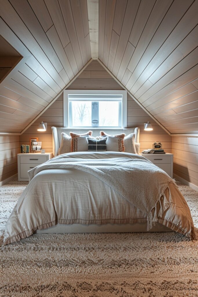 Smart Home Attic Bedroom