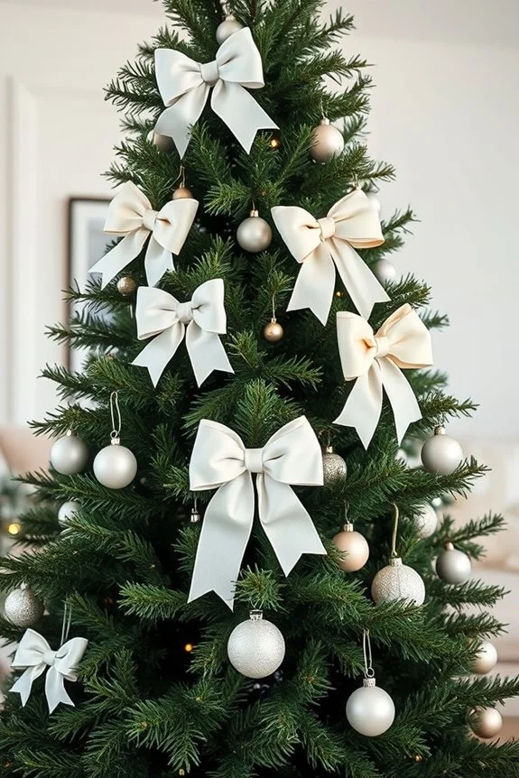 minimalist monochrome holiday decor