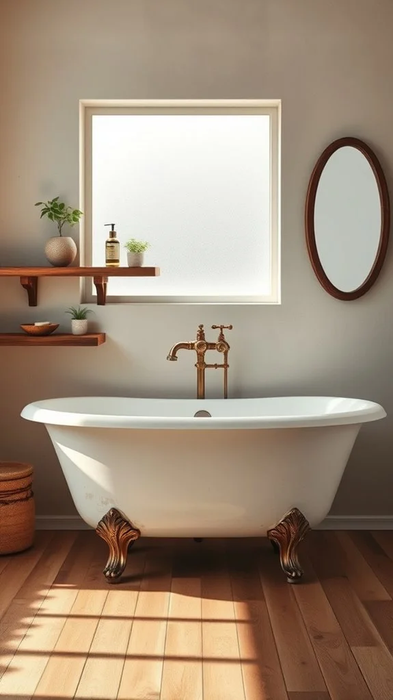 vintage charm for bathrooms