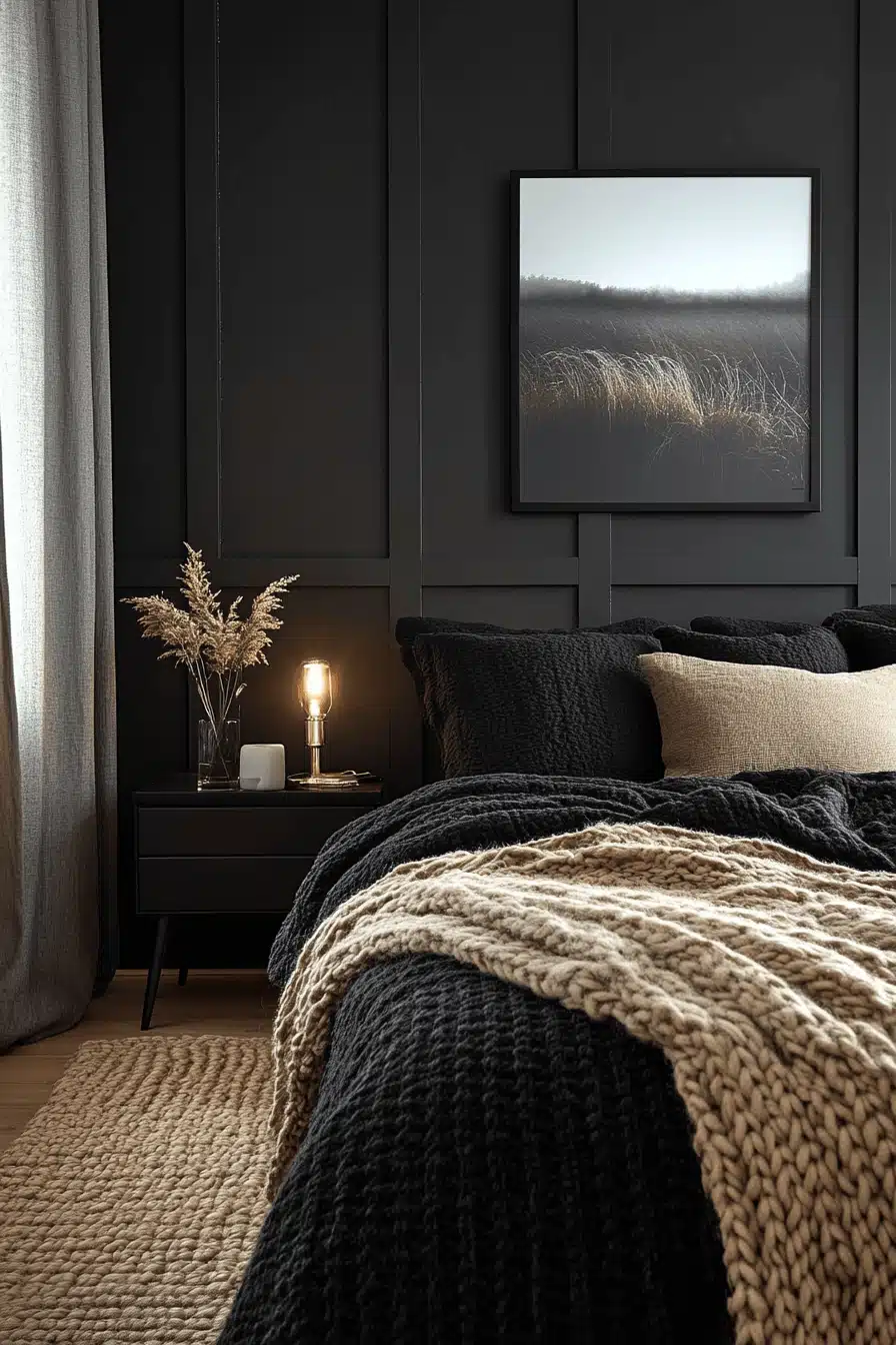 dark cozy bedroom ideas
