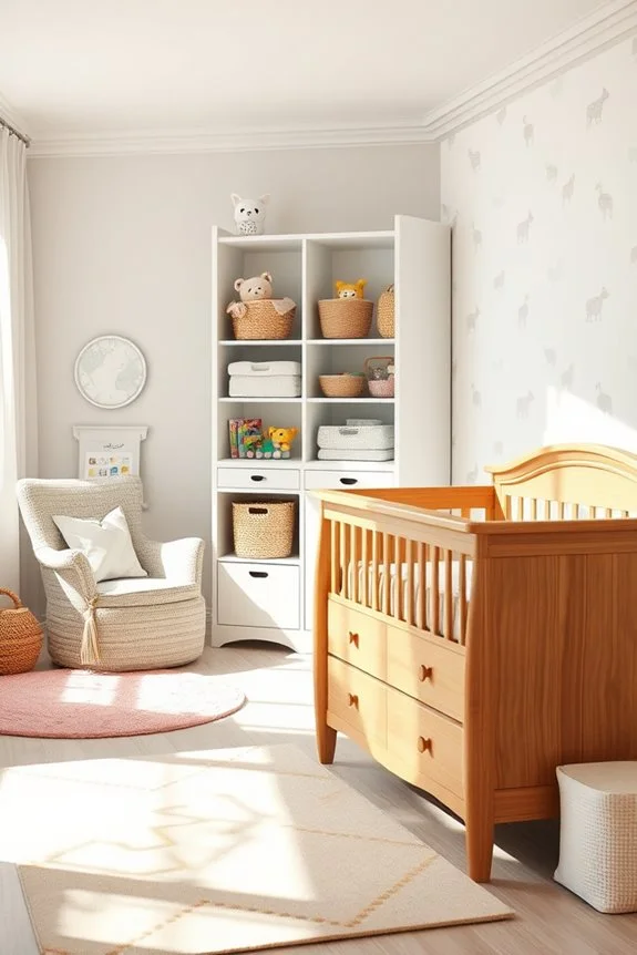 functional nursery storage