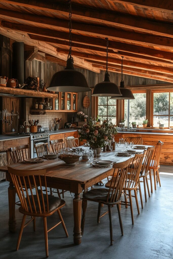 Elegant Country Dining Spaces