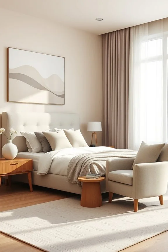 neutral tones promote tranquility