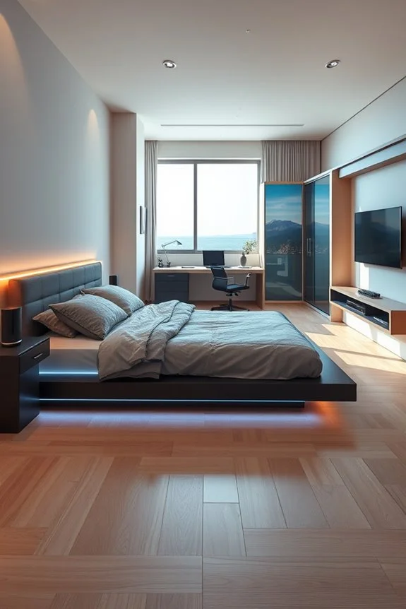 smart sanctuary bedroom transformation