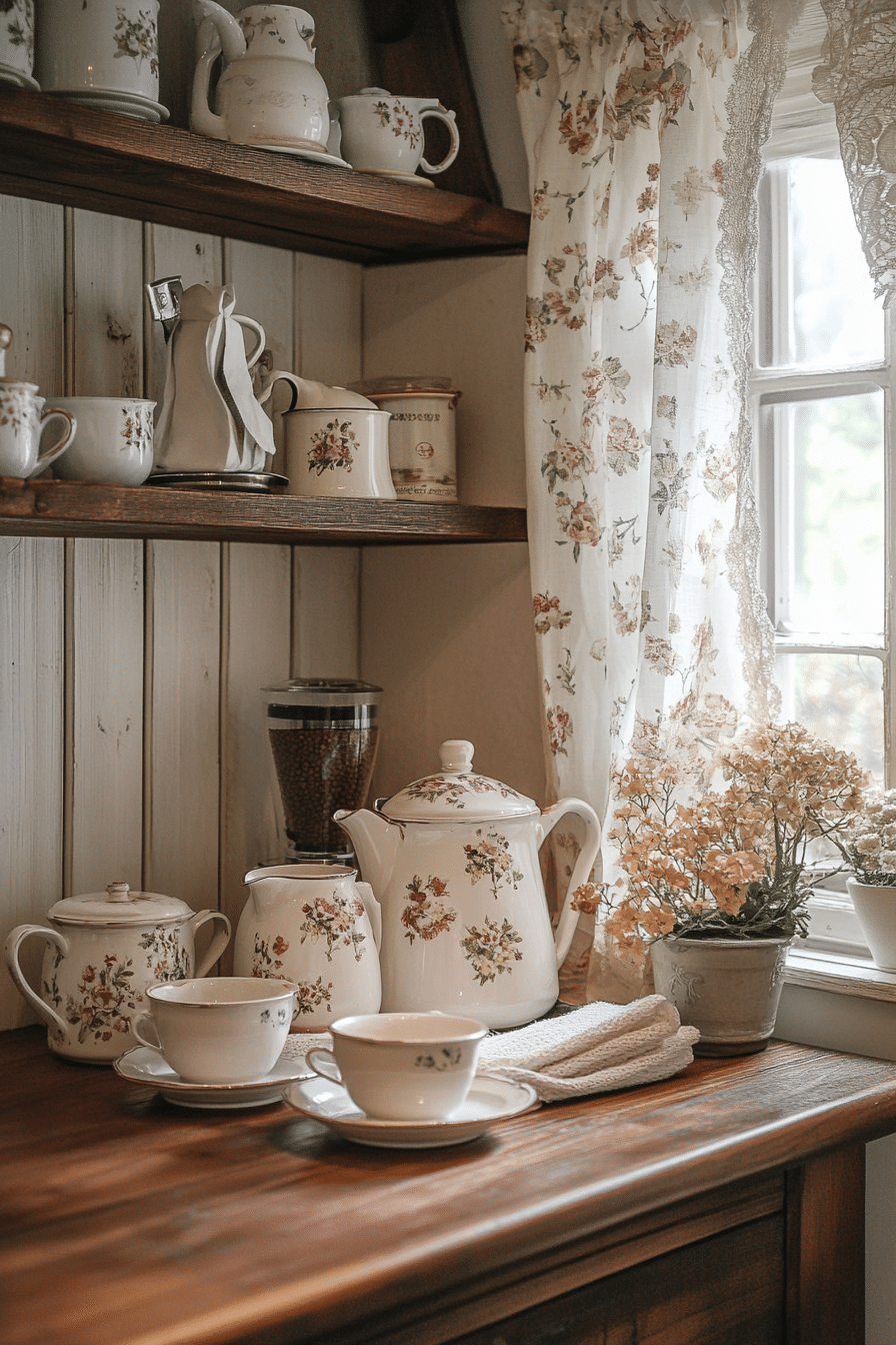 cozy cottage coffee bar