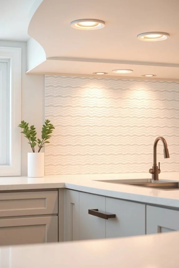 recessed lighting kitchen upgrade