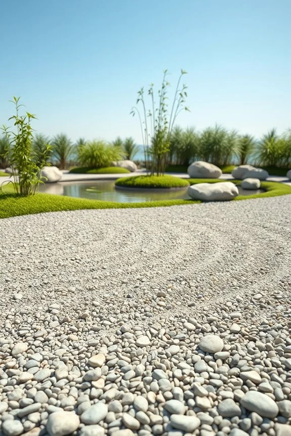 minimalist zen garden design