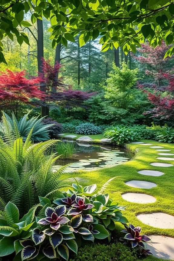 shade-tolerant garden plants