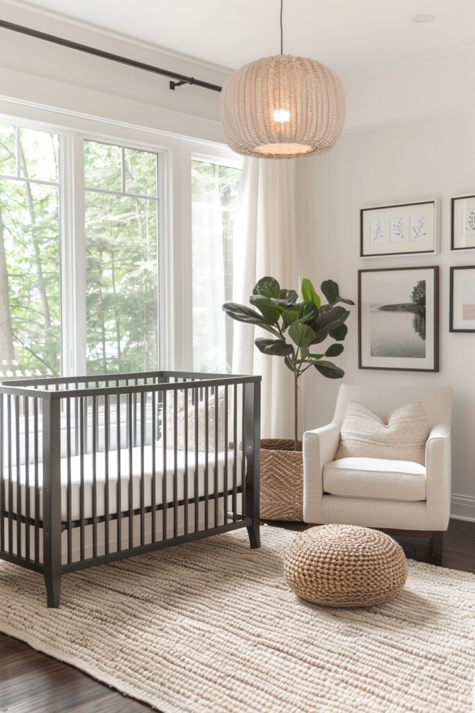 Minimalist Boho Infant Space