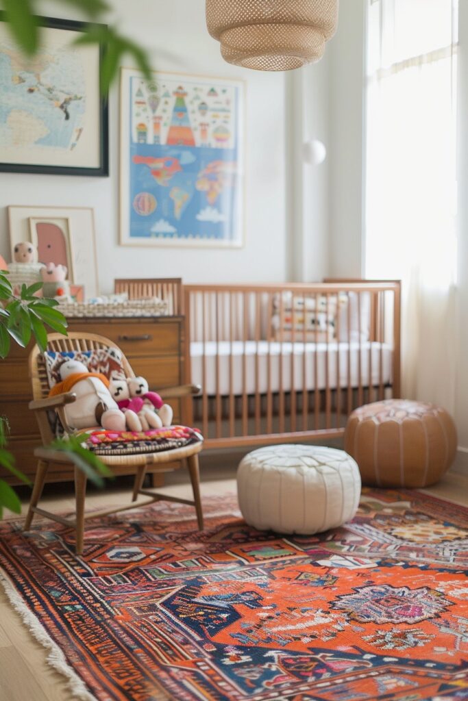 Eclectic Boho Baby Oasis