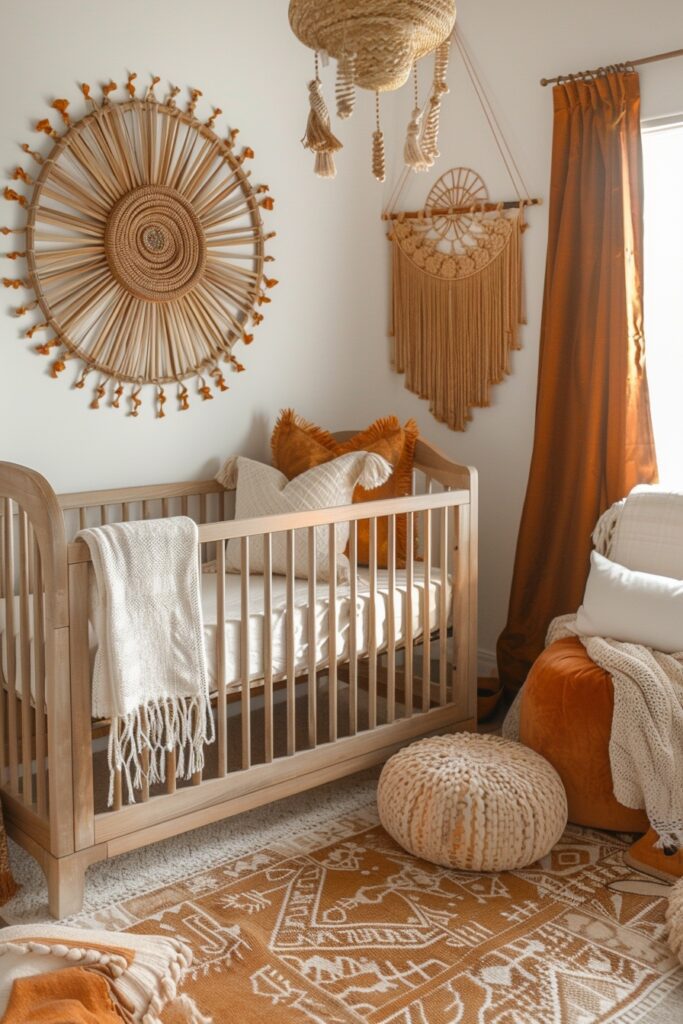 Boho Desert Sunrise Room