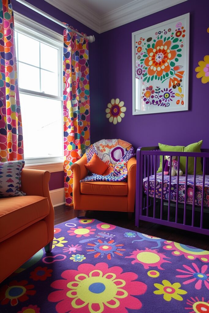 Colorful Palette Boho Nursery