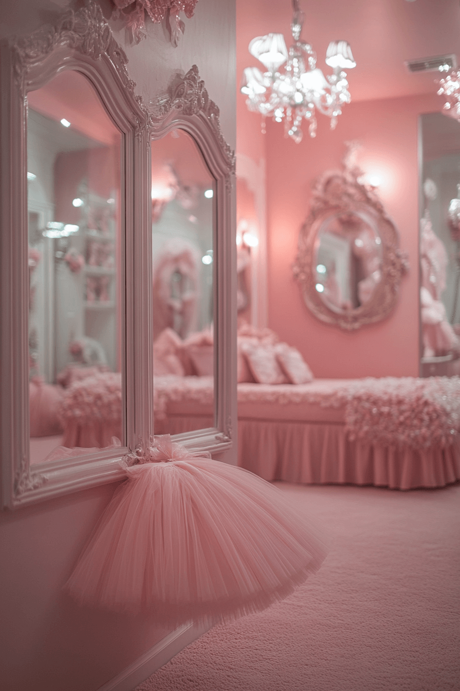 Ballet themed kids bedroom