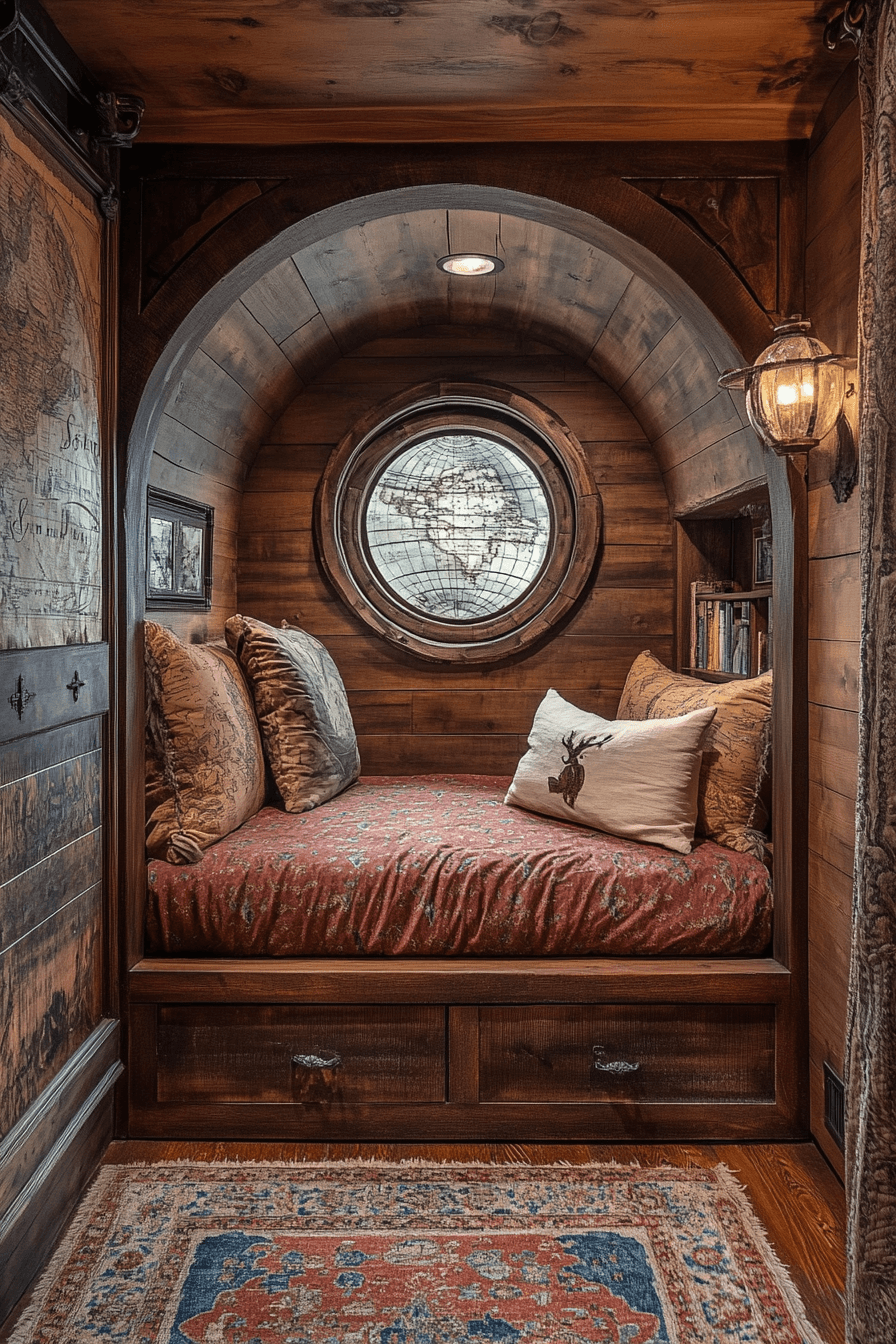 Historical themed kids bedroom