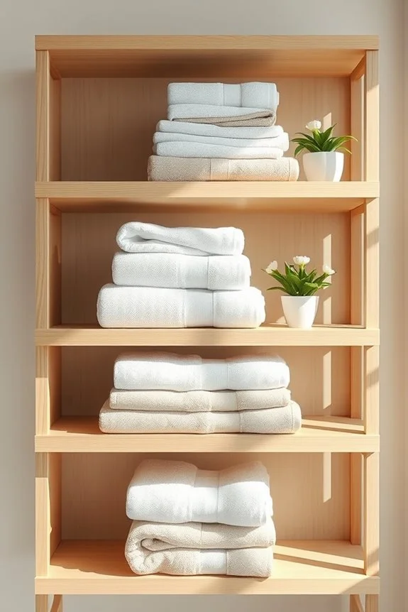 stylish towel display ideas
