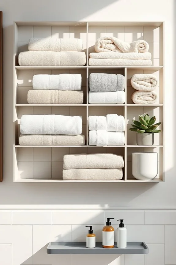 decorative wall grid display