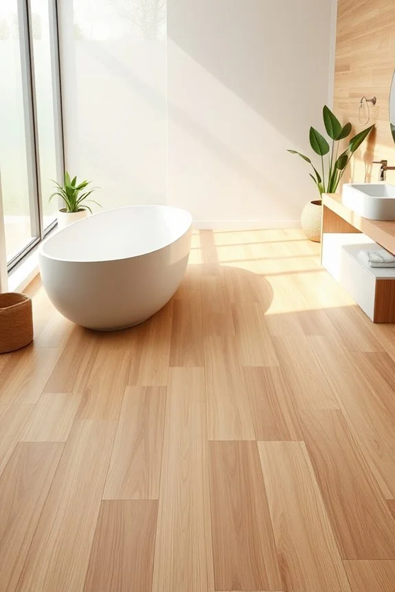 sustainable bamboo bathroom tiles