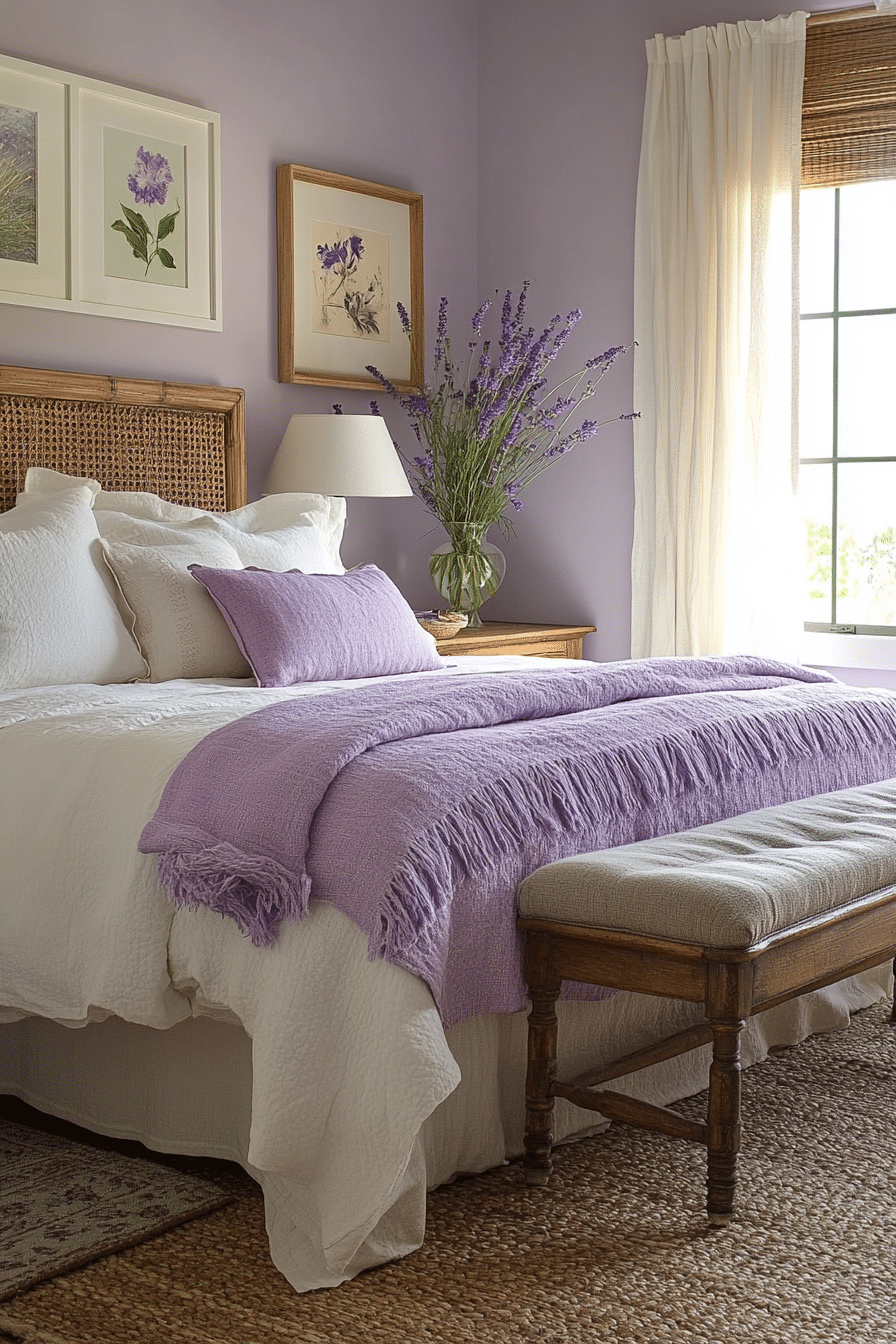 boho bedroom color palette ideas