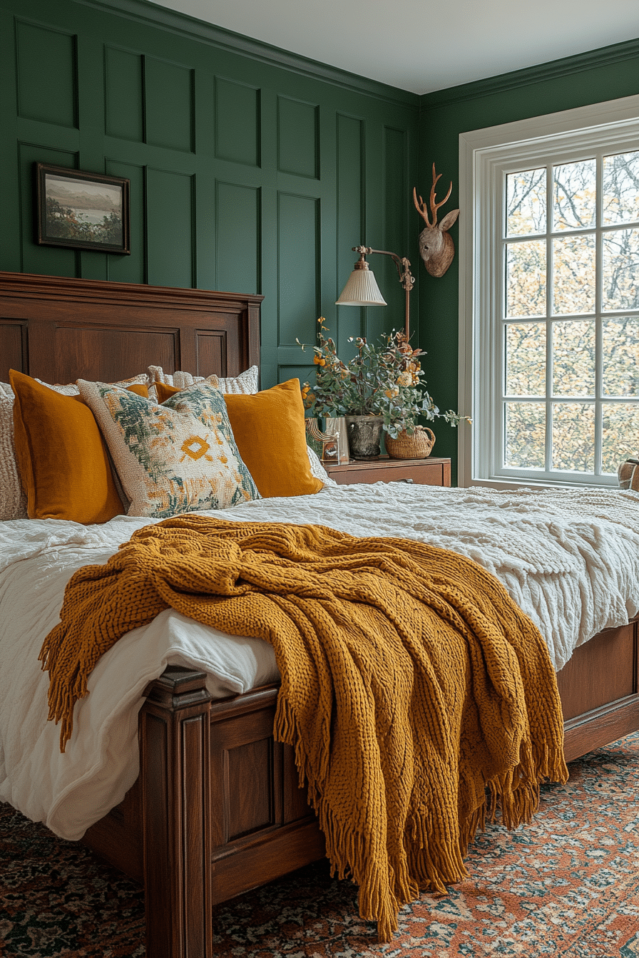 boho bedroom color palette ideas