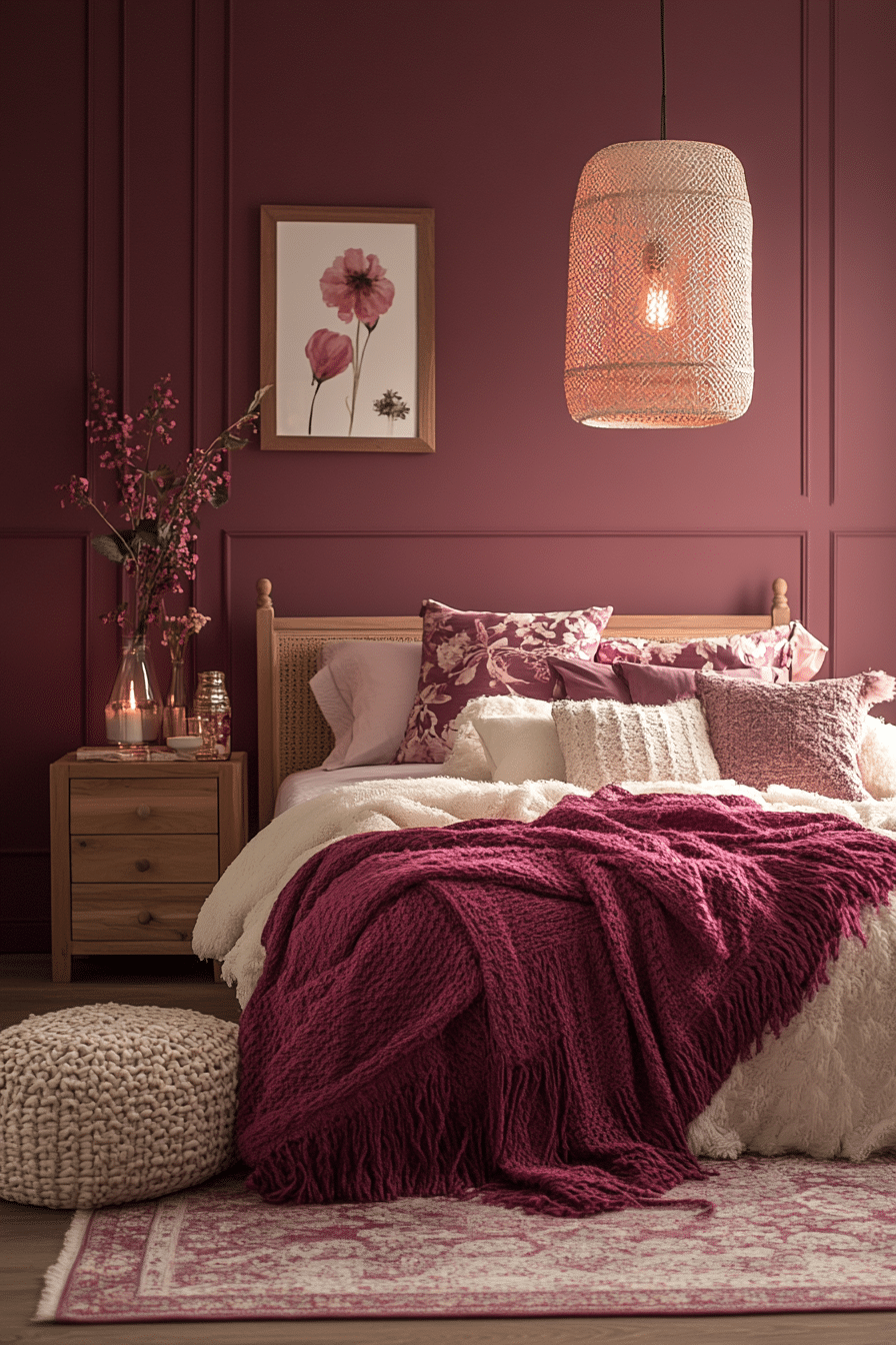 boho bedroom color palette ideas