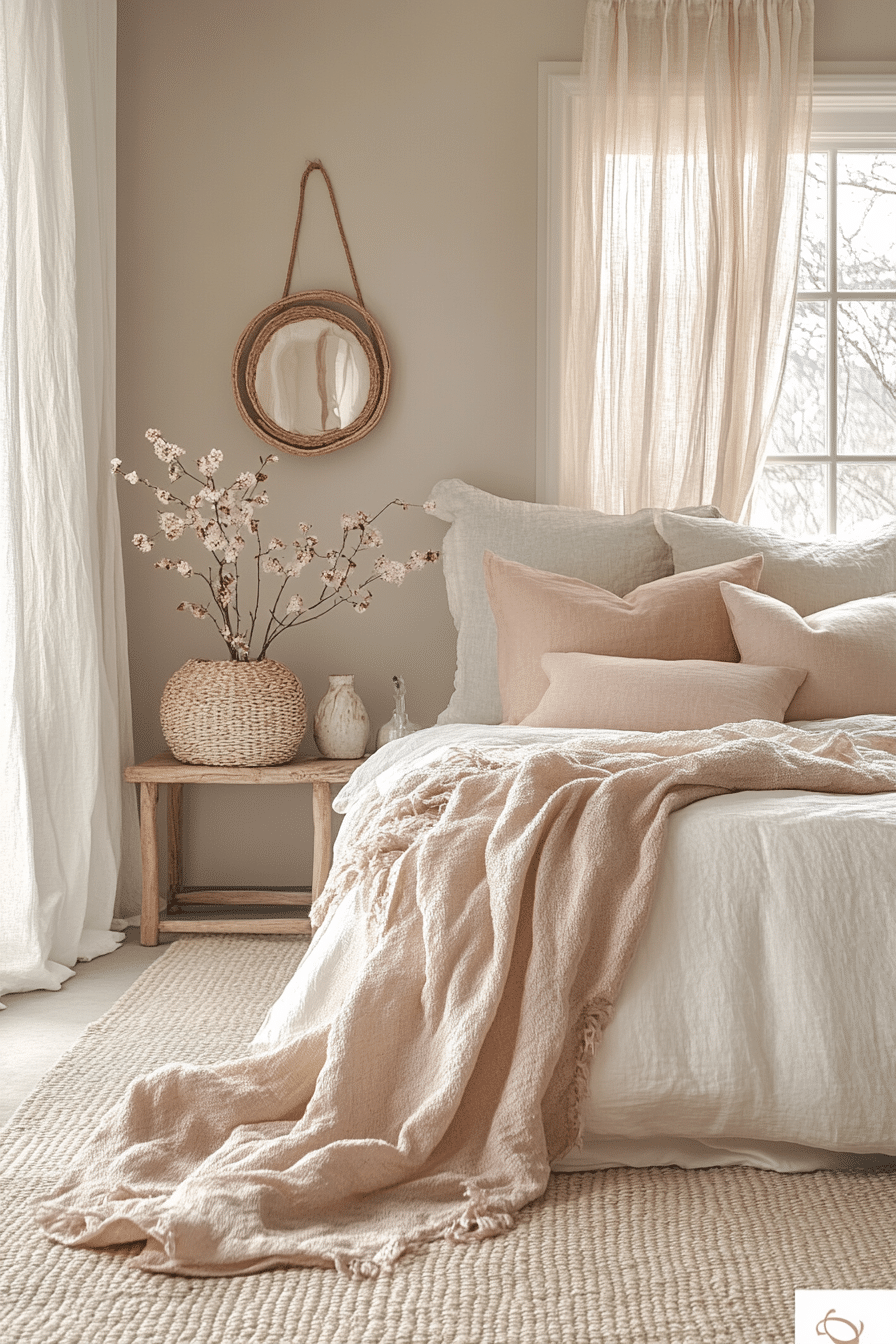 boho bedroom color palette ideas