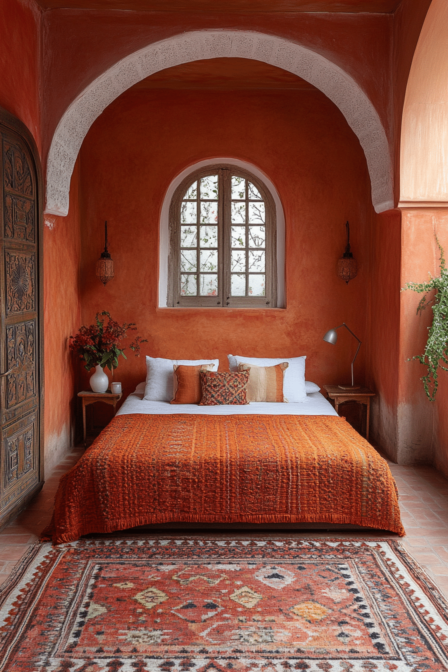 boho bedroom color palette ideas