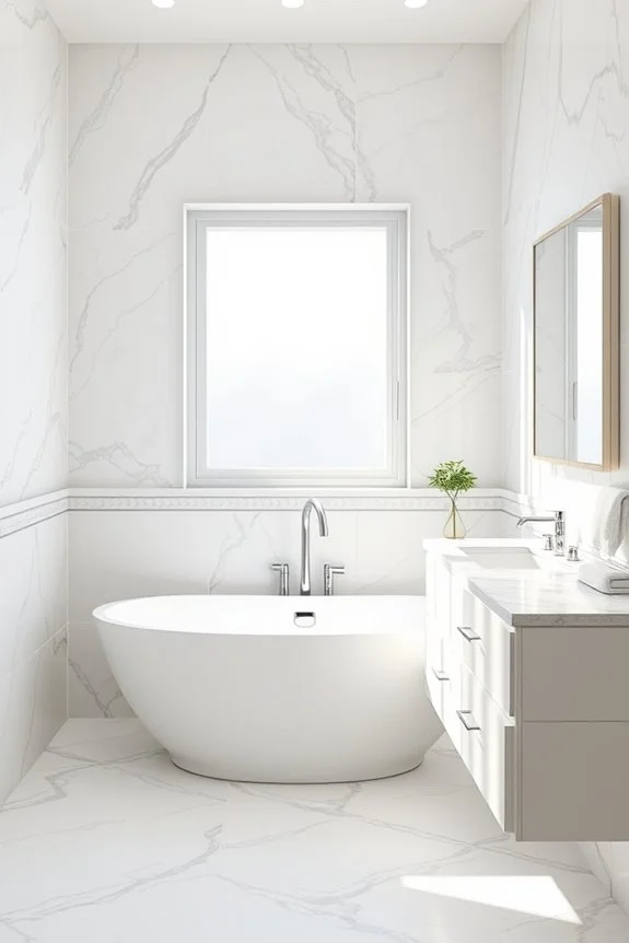 luxury marble bathroom tiles
