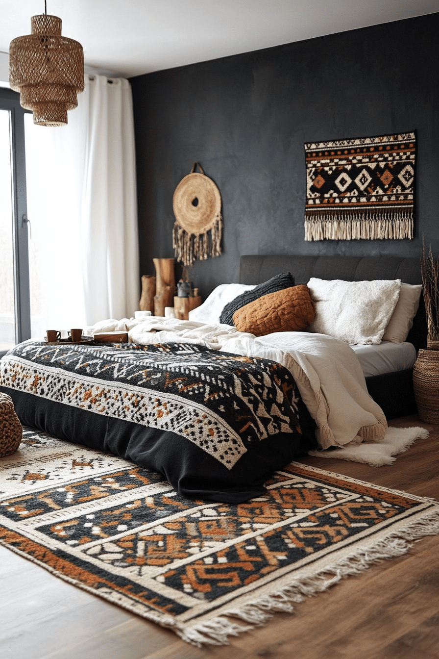 boho bedroom color palette ideas