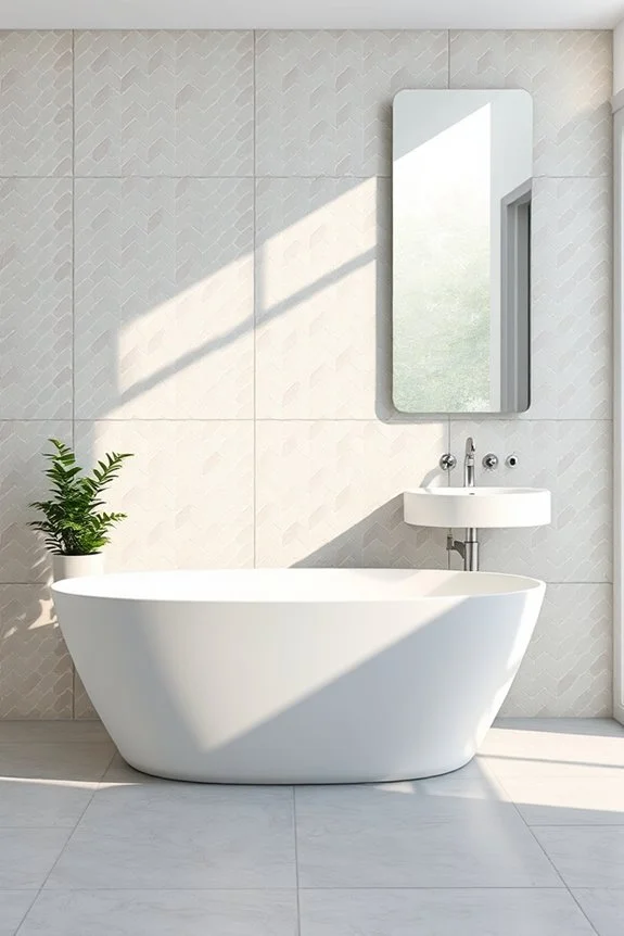 pastel color bathroom tiles