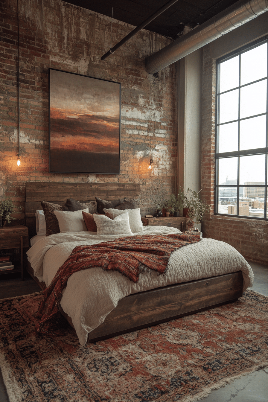 eclectic boho bedroom