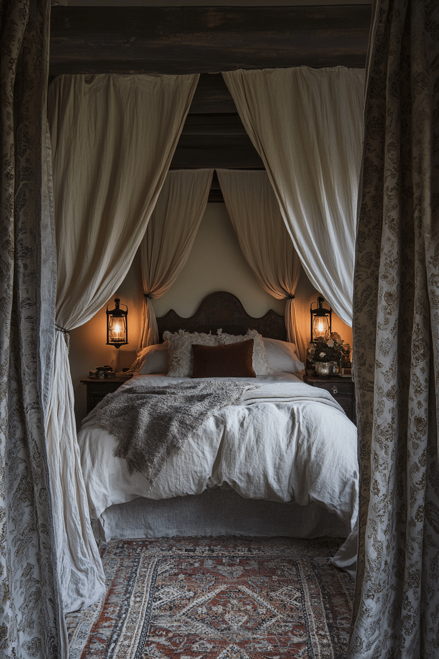 eclectic boho bedroom