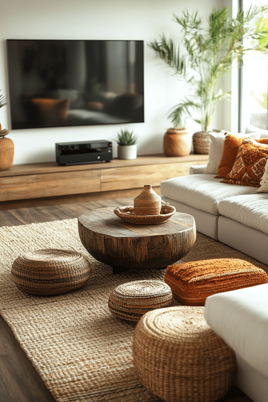 earthy boho decor