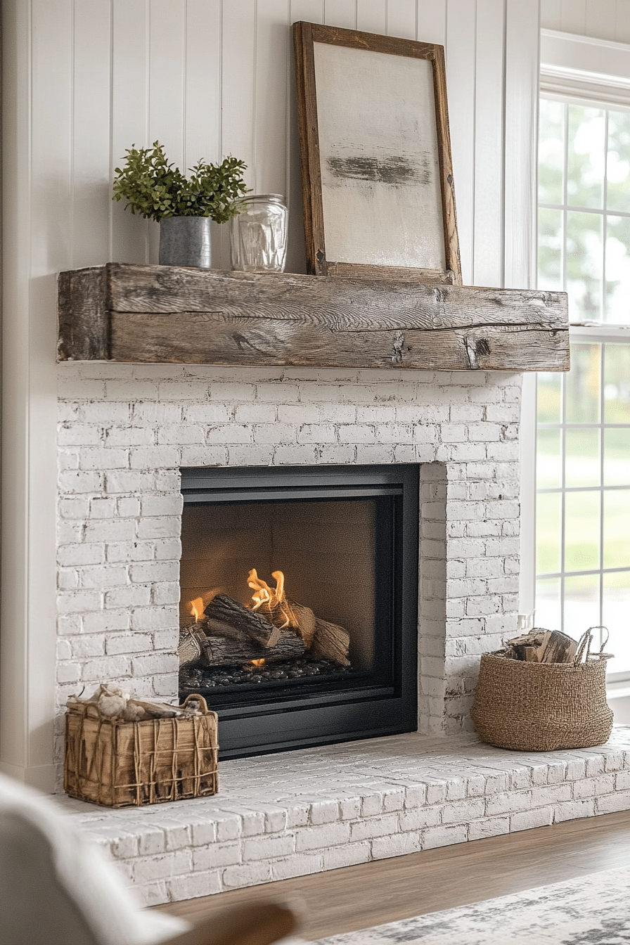 Farmhouse Fireplace