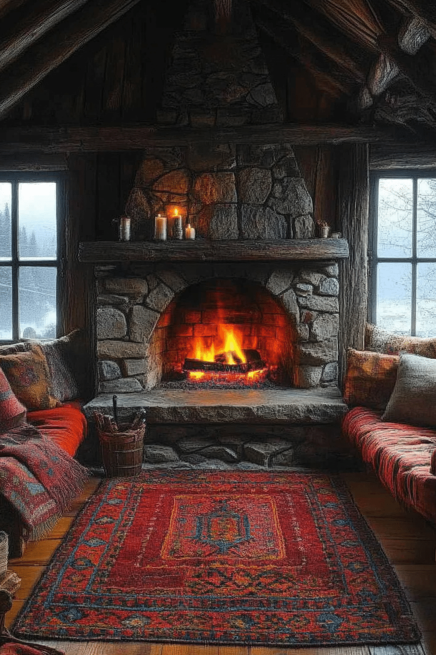 Farmhouse Fireplace