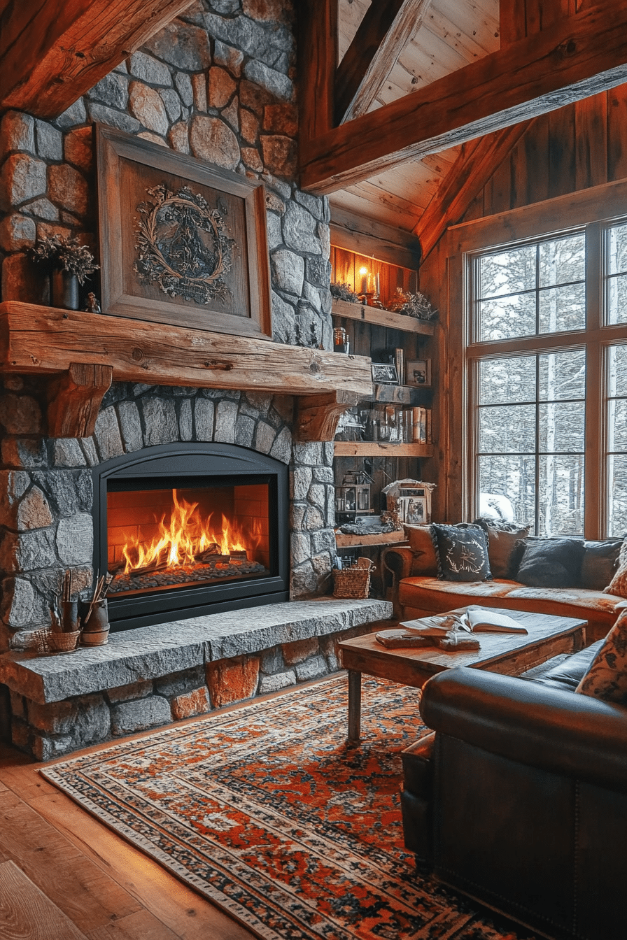 Farmhouse Fireplace