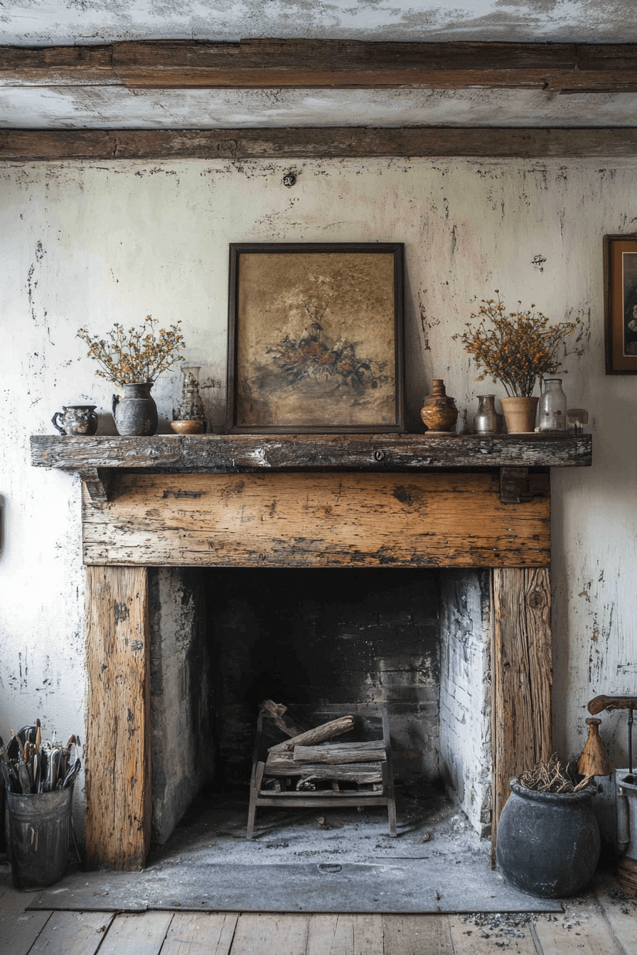 Farmhouse Fireplace