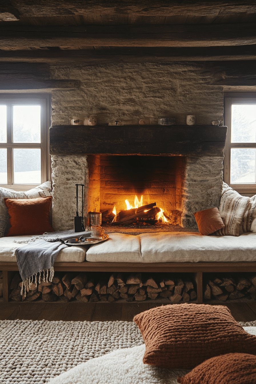 Farmhouse Fireplace