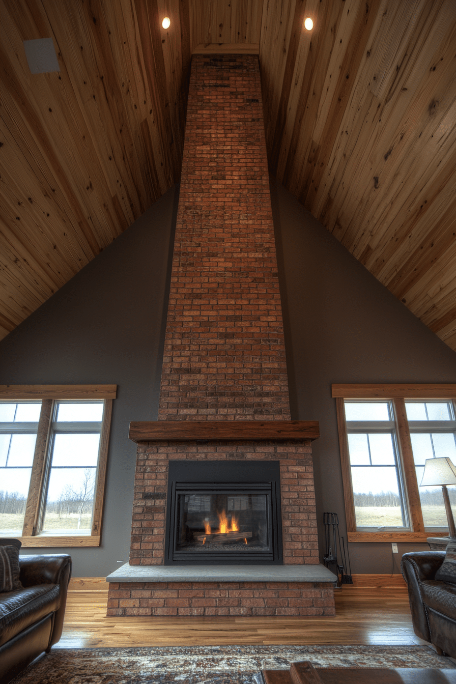 Farmhouse Fireplace