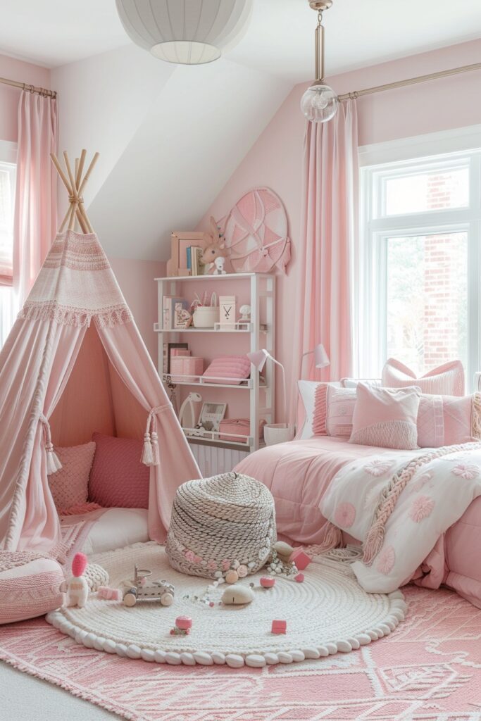 Playful Pink Children's Rooms