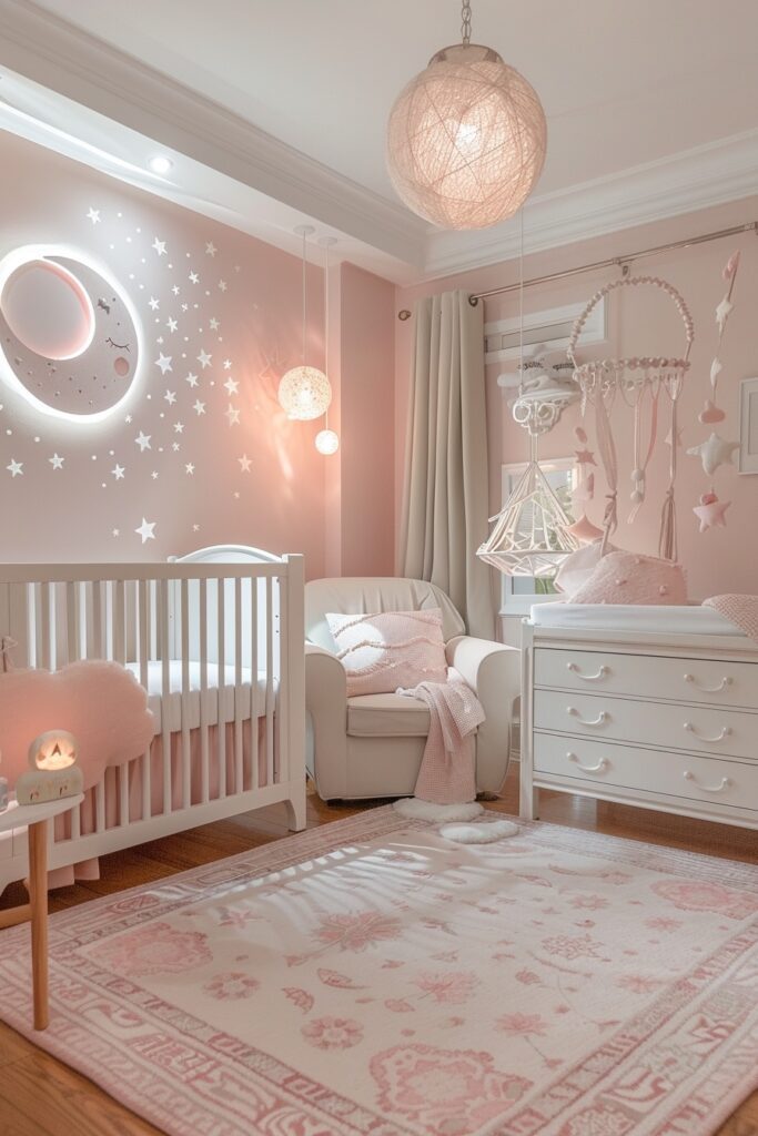 Soothing Pink Nurseries