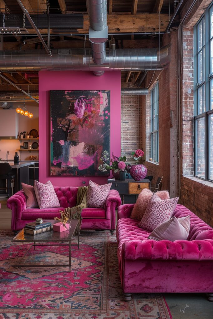 Industrial Pink Lofts