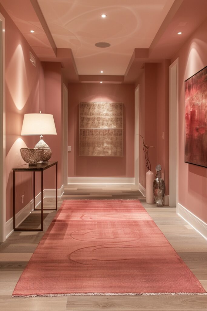 Stylish Pink Hallways
