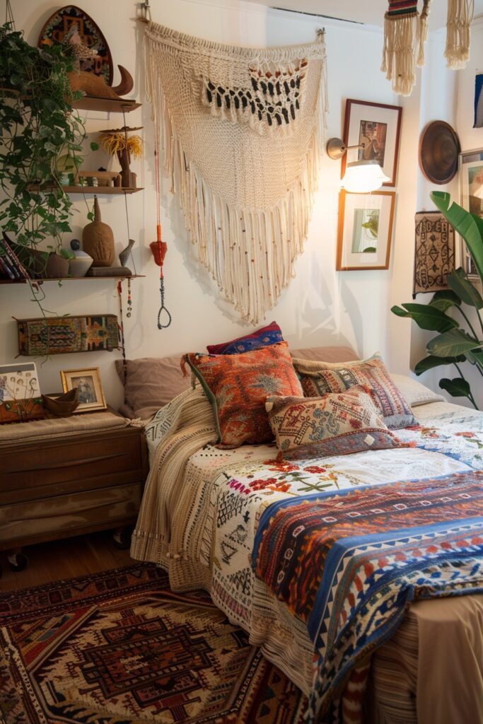 Crafting a Boho Oasis in Small Bedrooms