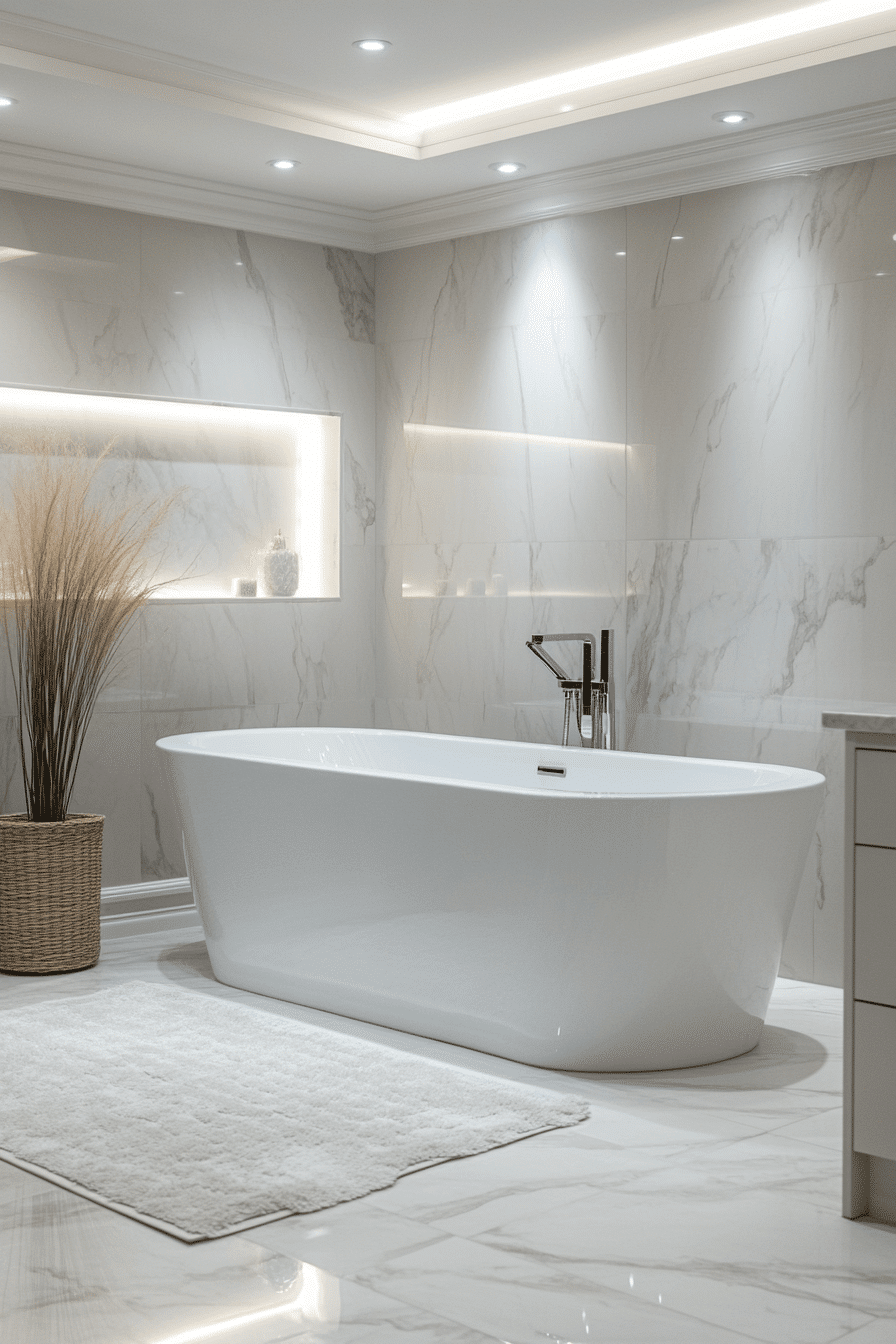 marble bathroom design