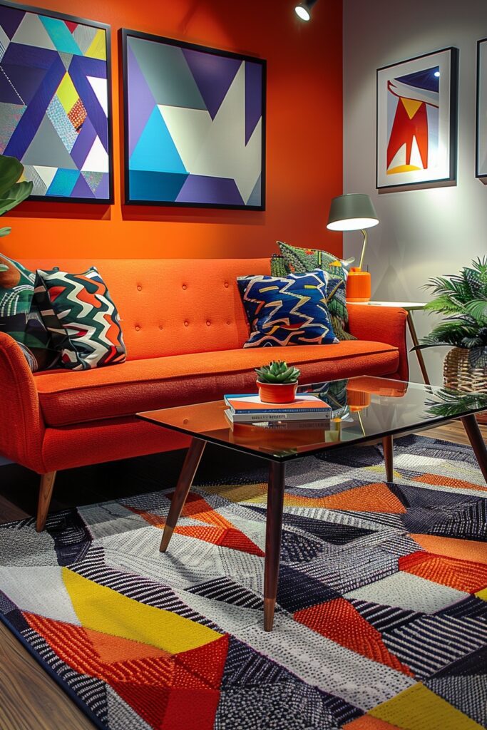 Bold Geometric Accents