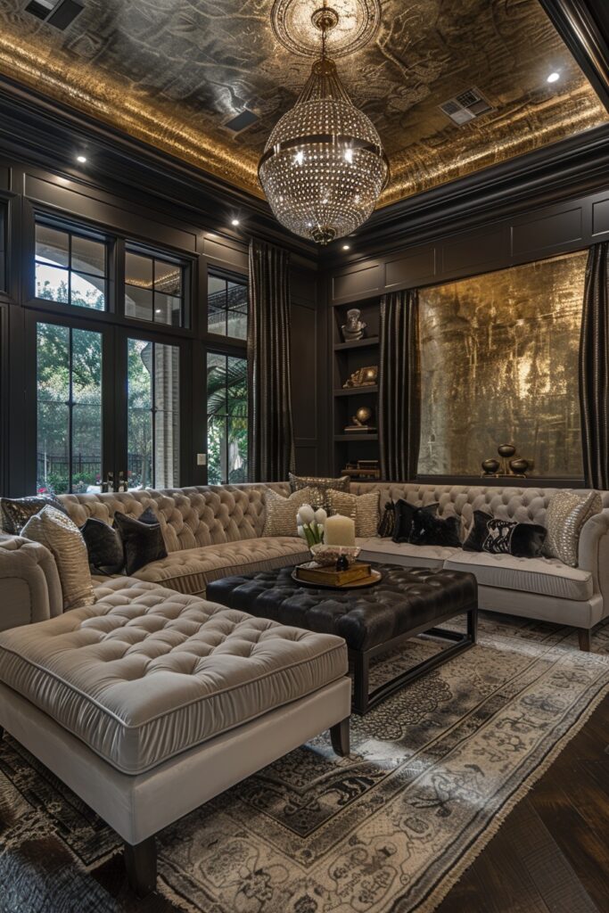 Glamorous Hollywood Regency
