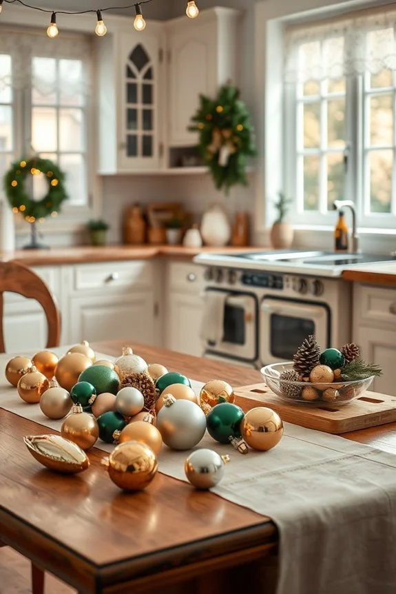 vintage Christmas ornaments