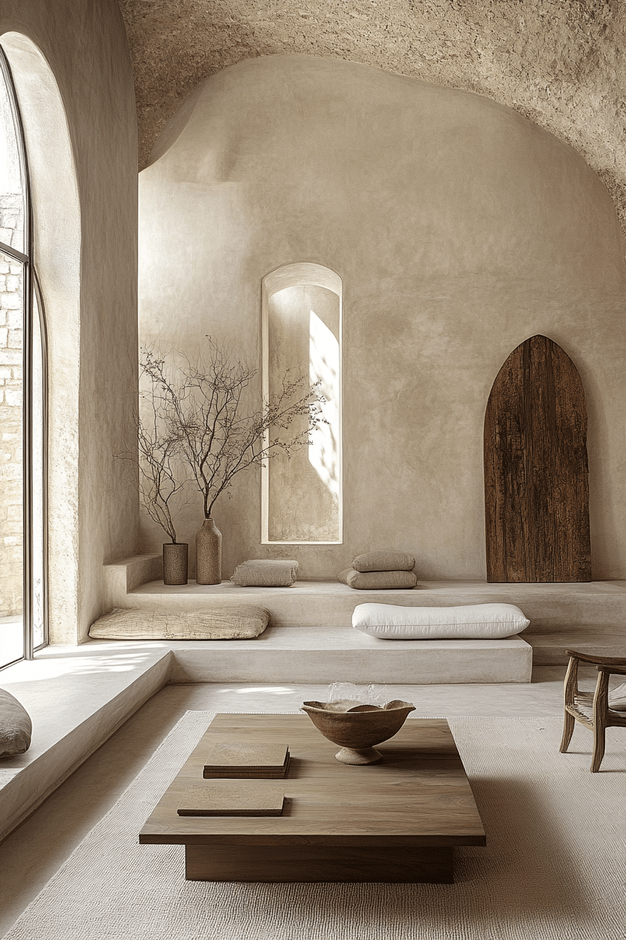 Modern minimalist house interior living rooms