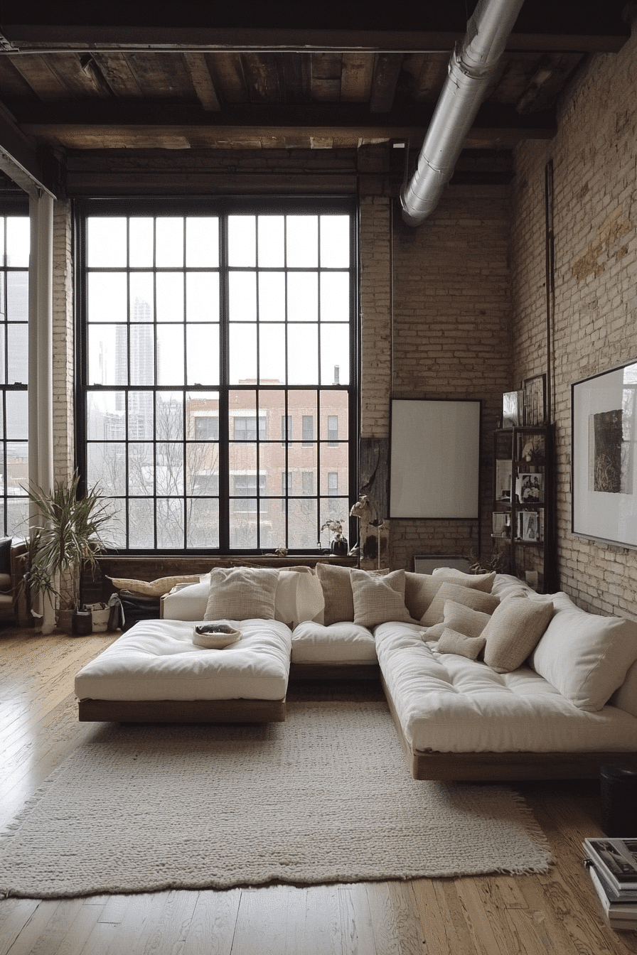 Modern minimalist house interior living rooms