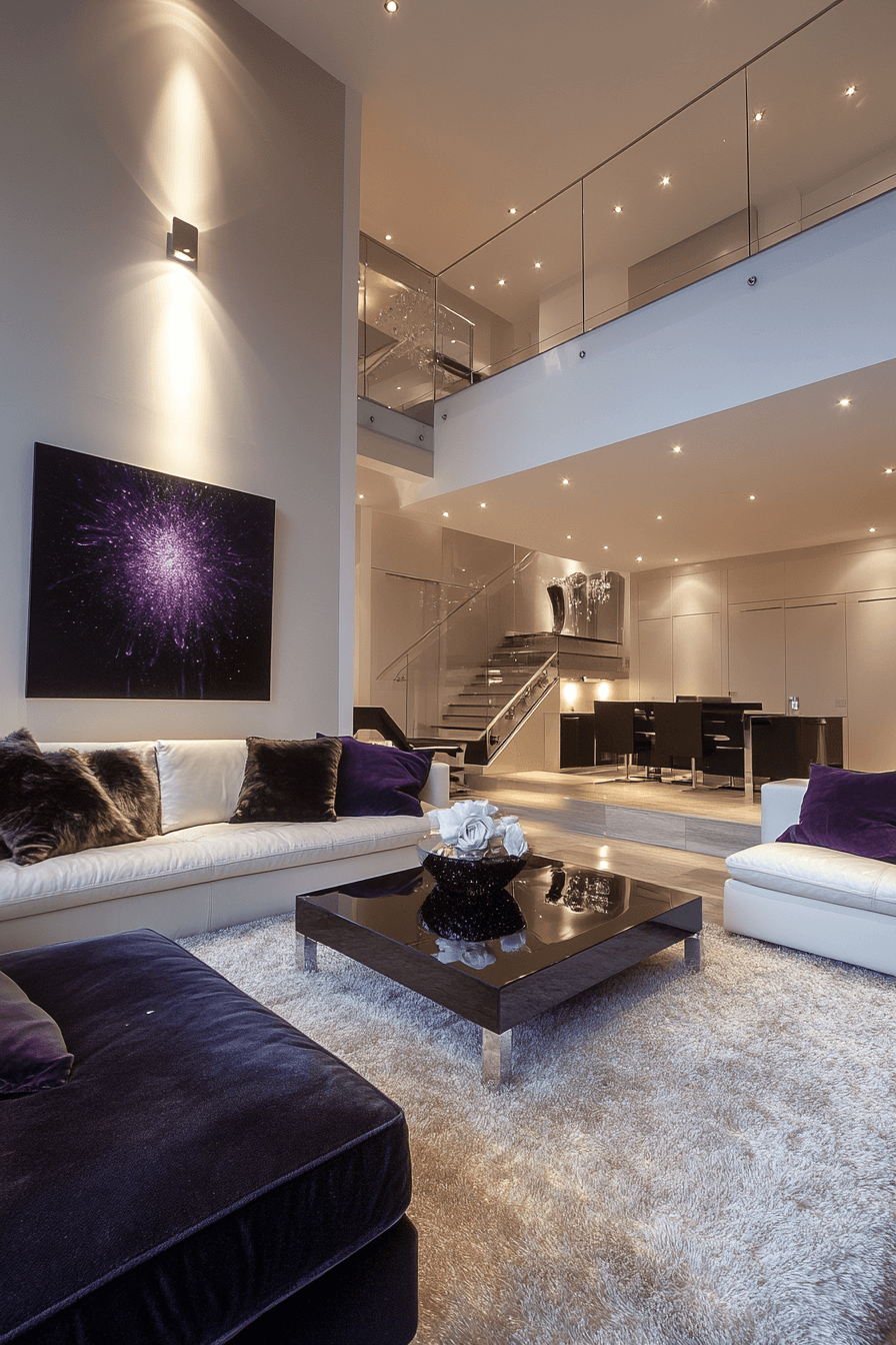 Modern minimalist house interior living rooms